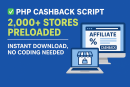 ✅ I Will Deliver a Ready-Made PHP Cashback Script with 2,000+ Preloaded Stores
