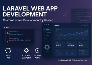 ✅ I Will Develop or Fix Your Laravel Web Application with a Custom Backend